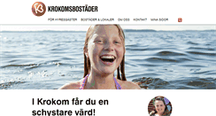 Desktop Screenshot of krokomsbostader.se